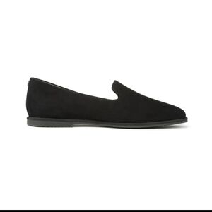 Vionic Women's Willa 2.0 Leather Suede Loafer - Black